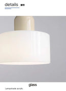 GobekUsa Nordic Glass Chandelier for Bedroom and Bar