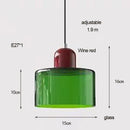 GobekUsa Nordic Glass Chandelier for Bedroom and Bar