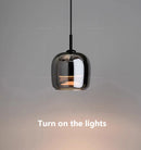 GobekUsa Nordic Glass LED Pendant Chandelier - Modern, Luxury