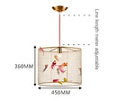 GobekUsa Bird Cage Pendant Lamp: Nordic Loft Home Bedroom Light Gold Decor