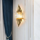 GobekUsa Crystal Wall Sconce Light: Nordic Luxury for Living Room, Corridor, Hall
