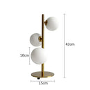 GobekUsa Glass Ball LED Table Lamp | Nordic Style Iron Art Decor Fixture