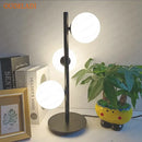 GobekUsa Glass Ball LED Table Lamp | Nordic Style Iron Art Decor Fixture