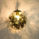 GobekUsa Glass LED Pendant Lamp: Simple Nordic Lighting Fixture for Bedroom, Kitchen & Living Room