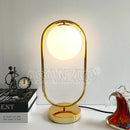 GobekUsa Glass Ball LED Desk Lamp Nordic Design for Bedroom Living Room Reading