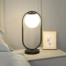 GobekUsa Glass Ball LED Desk Lamp Nordic Design for Bedroom Living Room Reading