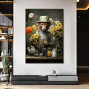 GobekUsa Nordic Gorilla Wall Art Canvas Print