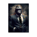 GobekUsa Nordic Gorilla Wall Art Canvas Print