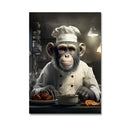 GobekUsa Nordic Gorilla Wall Art Canvas Print