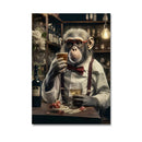 GobekUsa Nordic Gorilla Wall Art Canvas Print