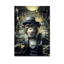 GobekUsa Nordic Gorilla Wall Art Canvas Print