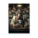 GobekUsa Nordic Gorilla Wall Art Canvas Print