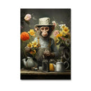 GobekUsa Nordic Gorilla Wall Art Canvas Print