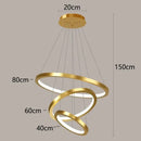 GobekUsa Nordic Home Decor Stair Chandelier Living Room Bedroom Dining Room Lighting