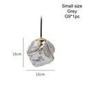 Nordic Ice Crystal Glass Pendant Light