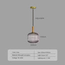 Nordic Japanese Glass Pendant Light