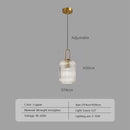 Nordic Japanese Glass Pendant Light