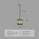 Nordic Japanese Glass Pendant Light