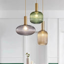 Nordic Japanese Glass Pendant Light