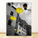 GobekUsa Nordic Landscape Canvas Print Set - Yellow Scenery