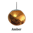 GobekUsa Nordic Lava Glass Chandelier - Minimalist Bedroom Dining Room Pendant Lamp