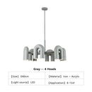 GobekUsa Nordic LED Chandelier for Home Decor