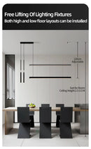 GobekUsa Nordic LED Chandelier for Home Lighting