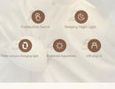 GobekUsa Nordic LED Flowers Table Lamp USB Dimmable For Home Living Table Bedroom Bedside Room Decoration LED Night Lamps Desk Light