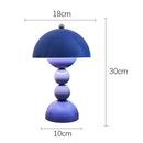 GobekUsa Nordic LED Flowers Table Lamp USB Dimmable For Home Living Table Bedroom Bedside Room Decoration LED Night Lamps Desk Light