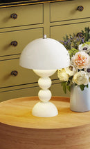 GobekUsa Nordic LED Flowers Table Lamp USB Dimmable For Home Living Table Bedroom Bedside Room Decoration LED Night Lamps Desk Light