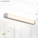 GobekUsa Nordic LED Vanity Light: Acrylic Bathroom Wall Sconce, Flush Mount, White