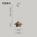 Nordic Macaron Wood Pendant Light