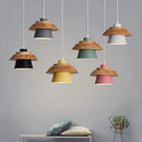 Nordic Macaron Wood Pendant Light