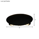 GobekUsa Nordic Metallic Mini Wall Light - Ellipse/Curve/Honeycomb Design - 4/6-Bulb LED Wall Washer Sconce in Black for Hallways