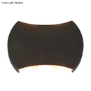 GobekUsa Nordic Metallic Mini Wall Light - Ellipse/Curve/Honeycomb Design - 4/6-Bulb LED Wall Washer Sconce in Black for Hallways