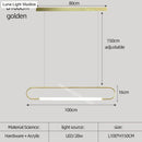 GobekUsa Nordic Minimalist Bar Hanging Rectangular Frame Pendant Light