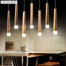 GobekUsa Amani - Nordic Minimalist Wood Art Pendant Lamp