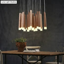 GobekUsa Amani - Nordic Minimalist Wood Art Pendant Lamp