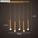 GobekUsa Amani - Nordic Minimalist Wood Art Pendant Lamp
