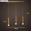 GobekUsa Amani - Nordic Minimalist Wood Art Pendant Lamp