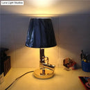 GobekUsa Nordic Modern AK47 Gun_Lounge Silvery Gold Lustre Bedroom Lamp LED Floor Lamps Kids Children Room Fixtures Home Loft Decor