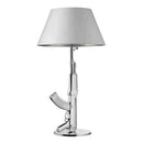 GobekUsa Nordic Modern AK47 Gun_Lounge Silvery Gold Lustre Bedroom Lamp LED Floor Lamps Kids Children Room Fixtures Home Loft Decor