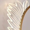 GobekUsa Nordic modern art bedside feather LED Wall Lamp