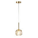 Nordic Modern Crystal Accent Pendant Light