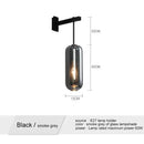GobekUsa Nordic Modern Decor Glass Lampshade for Bedroom Study Room Stairs Art Wall Lamp
