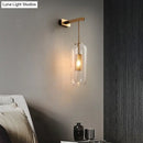 GobekUsa Nordic Modern Decor Glass Lampshade for Bedroom Study Room Stairs Art Wall Lamp