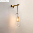 GobekUsa Nordic Modern Decor Glass Lampshade for Bedroom Study Room Stairs Art Wall Lamp
