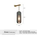 GobekUsa Nordic Modern Decor Glass Lampshade for Bedroom Study Room Stairs Art Wall Lamp