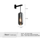 GobekUsa Nordic Modern Decor Glass Lampshade for Bedroom Study Room Stairs Art Wall Lamp