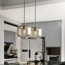 Nordic Multi-Head Glass Pendant Chandelier